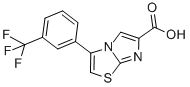 3-[3-(TRIFLUOROMETHYL)PHENYL]IMIDAZO[2,1-B]THIAZOLE-6-CARBOXYLIC ACID CAS#: 891769-77-0