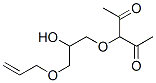 3-[3-(allyloxy)-2-hydroxypropoxy]pentane-2,4-dione CAS#: 97043-69-1
