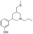 3-(3-hydroxyphenyl)-5-((methylmercapto)methyl)-N-n-propylpiperidine CAS#: 97000-20-9