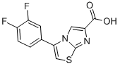3-(3,4-DIFLUOROPHENYL)IMIDAZO[2,1-B]THIAZOLE-6-CARBOXYLIC ACID CAS#: 891770-43-7
