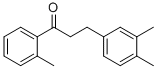 3-(3,4-DIMETHYLPHENYL)-2'-METHYLPROPIOPHENONE CAS#: 898755-55-0