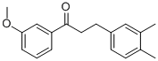3-(3,4-DIMETHYLPHENYL)-3'-METHOXYPROPIOPHENONE CAS#: 898755-65-2