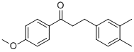 3-(3,4-DIMETHYLPHENYL)-4'-METHOXYPROPIOPHENONE CAS#: 898755-68-5