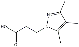 3-(3,4,5-trimethyl-1H-pyrazol-1-yl)propanoic acid CAS#: 890593-69-8