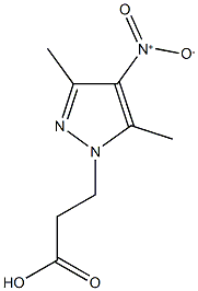 3-(3,5-dimethyl-4-nitro-1H-pyrazol-1-yl)propanoic acid CAS#: 90091-28-4
