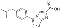 3-[4-(2-METHYLPROPYL)PHENYL]IMIDAZO[2,1-B]THIAZOLE-6-CARBOXYLIC ACID CAS#: 891773-13-0