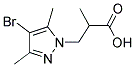 3-(4-BROMO-3,5-DIMETHYL-PYRAZOL-1-YL)-2-METHYL-PROPIONIC ACID CAS#: 890603-20-0
