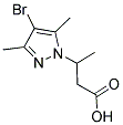 3-(4-BROMO-3,5-DIMETHYL-PYRAZOL-1-YL)-BUTYRIC ACID CAS#: 890596-64-2