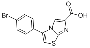 3-(4-BROMOPHENYL)IMIDAZO[2,1-B]THIAZOLE-6-CARBOXYLIC ACID CAS#: 891751-56-7