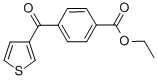 3-(4-CARBOETHOXYBENZOYL)THIOPHENE CAS#: 896618-52-3