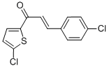 3-(4-CHLOROPHENYL)-1-(5-CHLORO-2-THIENYL)PROP-2-EN-1-ONE CAS#: 96583-49-2