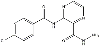 3-[(4-Chlorobenzoyl)amino]-2-pyrazinecarboxylic acid hydrazide CAS#: 91961-77-2