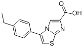3-(4-ETHYLPHENYL)IMIDAZO[2,1-B]THIAZOLE-6-CARBOXYLIC ACID CAS#: 891771-30-5