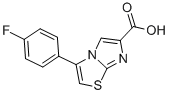 3-(4-FLUOROPHENYL)IMIDAZO[2,1-B]THIAZOLE-6-CARBOXYLIC ACID CAS#: 891770-32-4