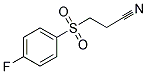 3-[(4-FLUOROPHENYL)SULFONYL]PROPANENITRILE CAS#: 890091-73-3