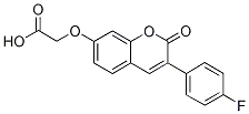 {[3-(4-Fluorophenyl)-2-oxo-2H-chromen-7-yl]-oxy}acetic acid CAS#: 887855-48-3