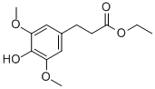 3-(4-HYDROXY-3,5-DIMETHOXY-PHENYL)-PROPIONIC ACID ETHYL ESTER CAS#: 92157-61-4