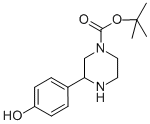 3-(4-HYDROXY-PHENYL)-PIPERAZINE-1-CARBOXYLIC ACID TERT-BUTYL ESTER CAS#: 889956-81-4
