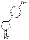 3-(4-METHOXY-PHENYL) PYRROLIDINE HCL CAS#: 91246-25-2