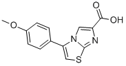 3-(4-METHOXYPHENYL)IMIDAZO[2,1-B]THIAZOLE-6-CARBOXYLIC ACID CAS#: 891769-15-6
