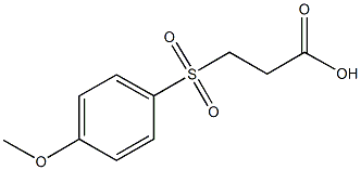 3-[(4-METHOXYPHENYL)SULFONYL]PROPANOIC ACID CAS#: 91062-23-6