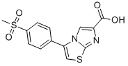 3-[4-(METHYLSULFONYL)PHENYL]IMIDAZO[2,1-B]THIAZOLE-6-CARBOXYLIC ACID CAS#: 891753-37-0