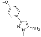 3-(4-Methoxyphenyl)-1-methyl-1H-pyrazol-5-amine CAS#: 92469-35-7