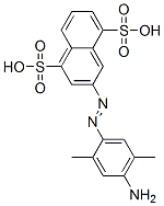 3-[(4-amino-2,5-dimethylphenyl)azo]naphthalene-1,5-disulphonic acid CAS#: 93982-52-6