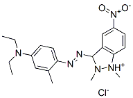 3-[[4-(diethylamino)-o-tolyl]azo]-1,2-dimethyl-5-nitro-1H-indazolium chloride CAS#: 94108-31-3