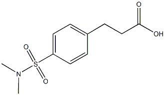 3-{4-[(dimethylamino)sulfonyl]phenyl}propanoic acid CAS#: 91248-47-4