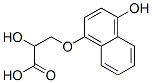 3-(4-hydroxy-1-naphthoxy)lactic acid CAS#: 96848-85-0