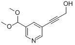 3-(5-DIMETHOXYMETHYL-PYRIDIN-3-YL)-PROP-2-YN-1-OL CAS#: 898561-64-3