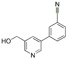 3-[5-(HYDROXYMETHYL)PYRIDIN-3-YL]BENZONITRILE CAS#: 887973-94-6