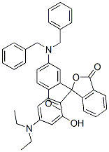 3-(5-dibenzylamino-2-methoxyphenyl)-3-[4-(diethylamino)-2-hydroxyphenyl]phthalide CAS#: 93964-68-2
