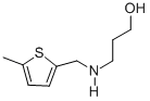 3-{[(5-methyl-2-thienyl)methyl]amino}-1-propanol CAS#: 90765-35-8