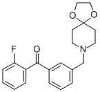 3'-[8-(1,4-DIOXA-8-AZASPIRO[4.5]DECYL)METHYL]-2-FLUOROBENZOPHENONE CAS#: 898762-01-1