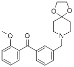 3'-[8-(1,4-DIOXA-8-AZASPIRO[4.5]DECYL)METHYL]-2-METHOXY BENZOPHENONE CAS#: 898761-38-1
