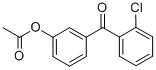 3-ACETOXY-2'-CHLOROBENZOPHENONE CAS#: 890099-51-1