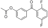 3-ACETOXY-2',5'-DIFLUOROBENZOPHENONE CAS#: 890100-16-0