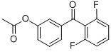 3-ACETOXY-2',6'-DIFLUOROBENZOPHENONE CAS#: 890100-18-2