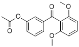 3-ACETOXY-2',6'-DIMETHOXYBENZOPHENONE CAS#: 890100-40-0