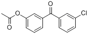 3-ACETOXY-3'-CHLOROBENZOPHENONE CAS#: 890099-53-3