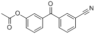 3-ACETOXY-3'-CYANOBENZOPHENONE CAS#: 890099-69-1