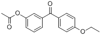 3-ACETOXY-4'-ETHOXYBENZOPHENONE CAS#: 890100-00-2