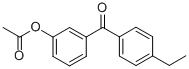 3-ACETOXY-4'-ETHYLBENZOPHENONE CAS#: 890099-88-4