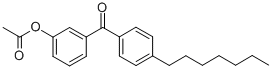 3-ACETOXY-4'-HEPTYLBENZOPHENONE CAS#: 890099-98-6