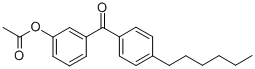 3-ACETOXY-4'-HEXYLBENZOPHENONE CAS#: 890099-96-4