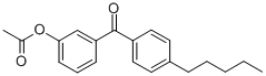 3-ACETOXY-4'-PENTYLBENZOPHENONE CAS#: 890099-94-2