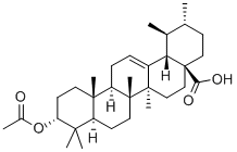 3-ACETYLOXY-(3ALPHA)-URS-12-EN-28-OIC ACID CAS#: 915-79-7