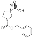 3-AMINO-3-HYDROXYCARBONYL-1-N-CBZ PYRROLIDINE CAS#: 93533-01-8